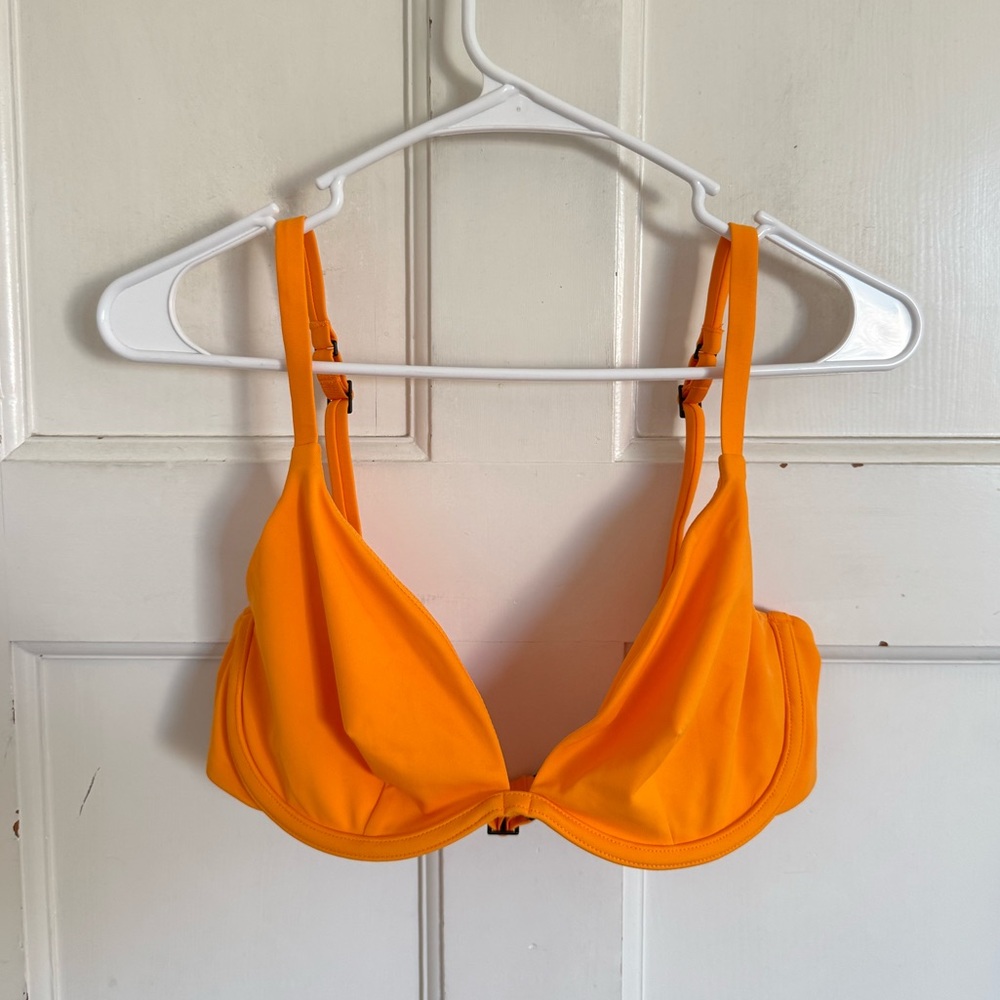 Cuup neon orange‎ bikini top